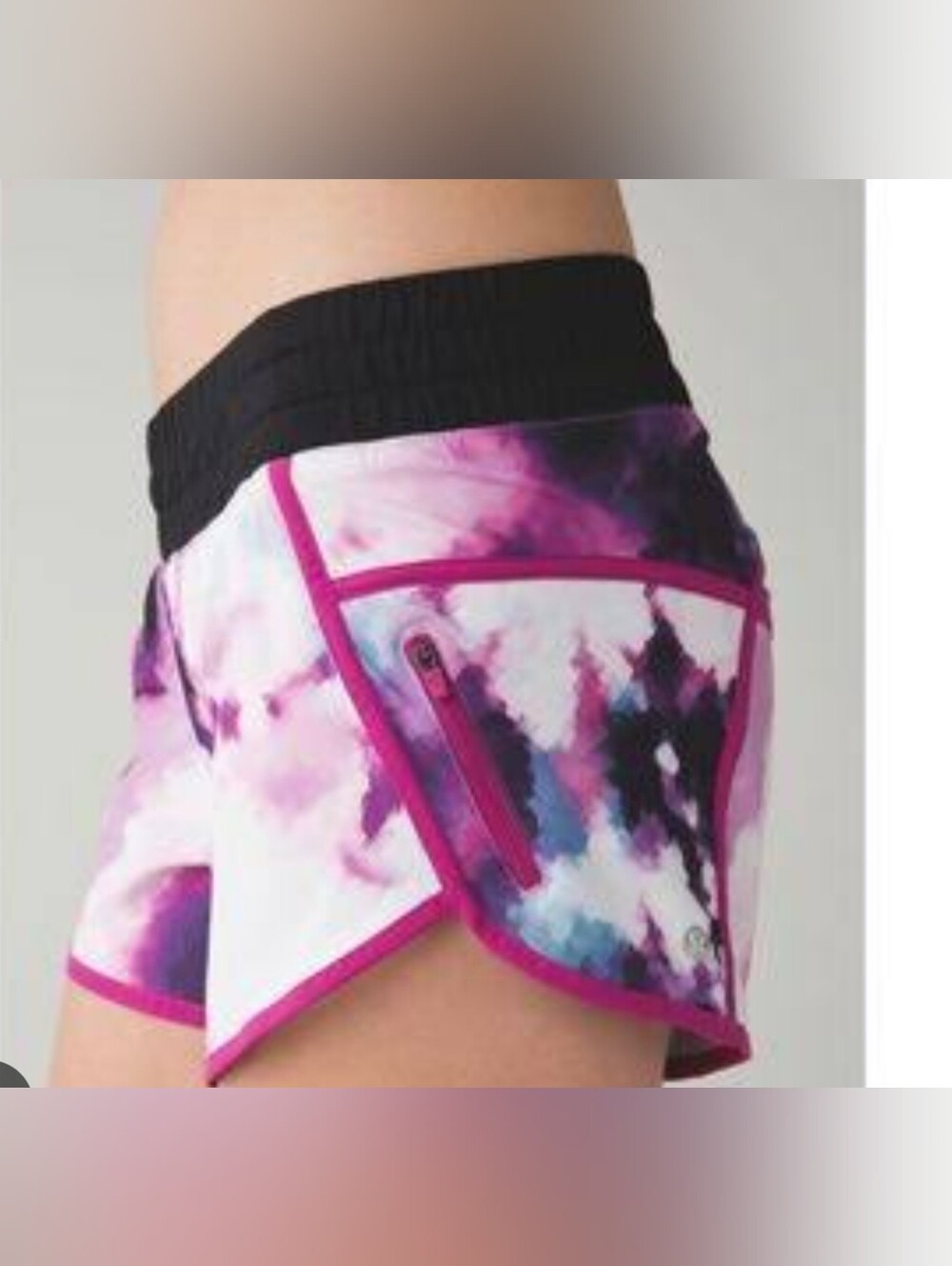 Lululemon Purple Run Time Shorts